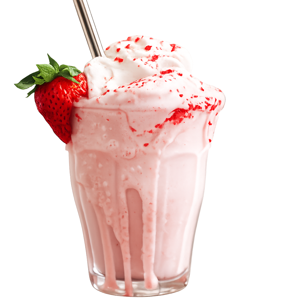 Strawberry milkshake